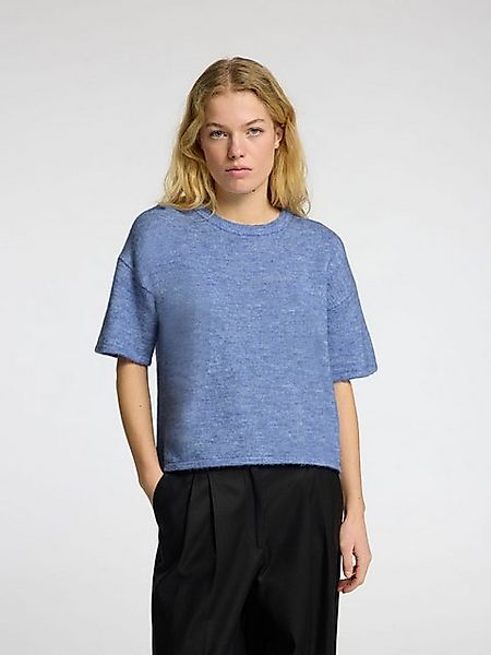 SELECTED FEMME Longpullover Strick Locker geschnittene mit Merinowolle SLFM günstig online kaufen