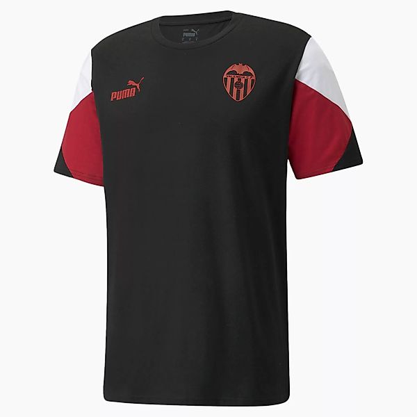 PUMA Valencia CF FtblCulture Herren Fußball-T-Shirt | Mit Aucun | Schwarz/W günstig online kaufen