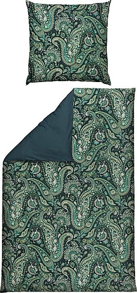 REDBEST Bettwäsche Bettwäsche, Mako-Satin, Satin Paisley günstig online kaufen