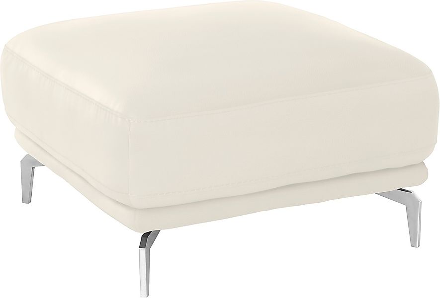 W.SCHILLIG Hocker »montanaa«, mit Metallfüßen in Chrom glänzend, Breite 71 günstig online kaufen