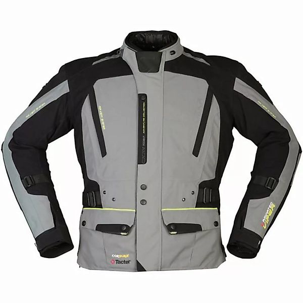 Modeka Motorradjacke Modeka Viper LT Textiljacke grau / schwarz 2XL günstig online kaufen