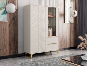 MIRJAN24 Vitrine Xylix 2D2SZ (mit zwei günstig online kaufen