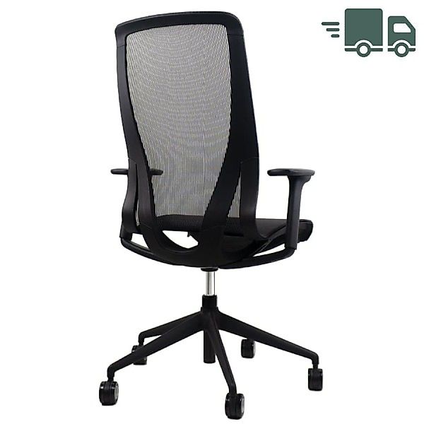 narbutas D-Chair Bürodrehstuhl | Schwarz | 4D Armlehnen günstig online kaufen