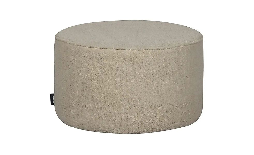 Sitzpouf   ¦ creme ¦ Maße (cm): H: 36  Ø: 60 Polstermöbel > Hocker > Sitzpo günstig online kaufen