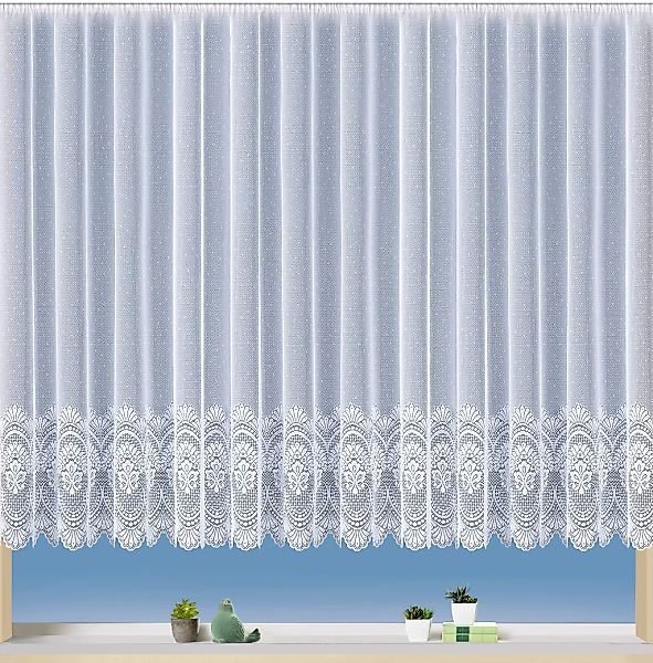 Weckbrodt Gardine ""Napoli", Weckbrodt" Kräuselband 1 Stk. tlg. jacquard, g günstig online kaufen