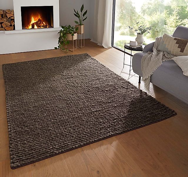 TaraCarpet Wollteppich TaraCarpet Zuerich Moderner Wollteppich handgearbeit günstig online kaufen