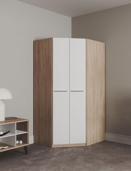 priess Eckkleiderschrank "Barcelona Kleiderschrank Ecklösung Raumwunder" in günstig online kaufen