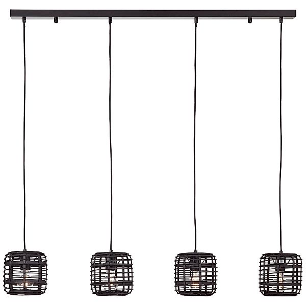Brilliant Pendelleuchte »Crosstown«, 4 flammig, Leuchtmittel E27   ohne Leu günstig online kaufen