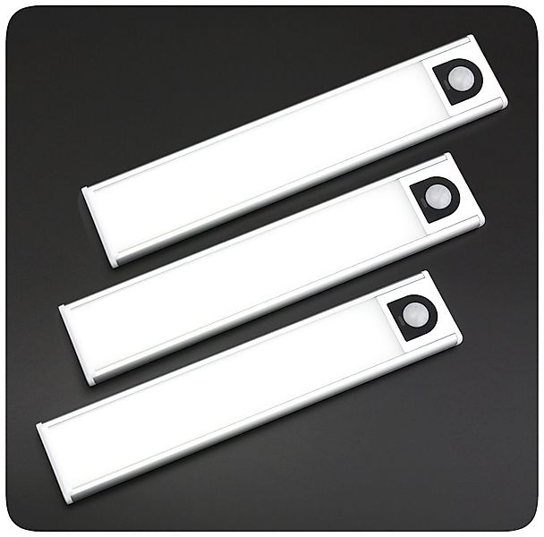 PRECORN LED Nachtlicht 3er Set LED Lichtleiste USB-C wiederaufladbar Schran günstig online kaufen