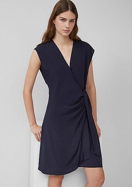 s.Oliver Minikleid Kleid Kurzes Wickelkleid im Relaxed Fit aus Viskose günstig online kaufen