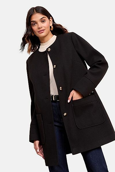 Friends Like These Wollmantel Friends Like These Midi-Mantel mit Knöpfen Re günstig online kaufen