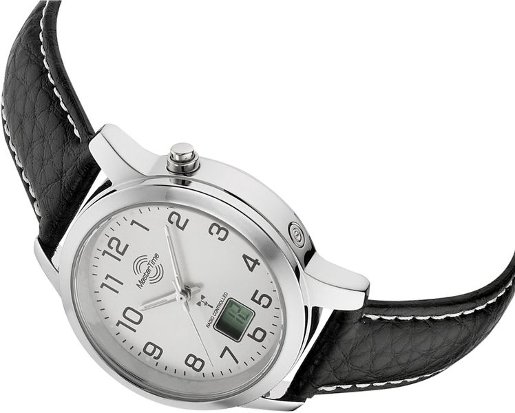 MASTER TIME Funkuhr Basic MTLA-10295-12L, Armbanduhr, günstig online kaufen