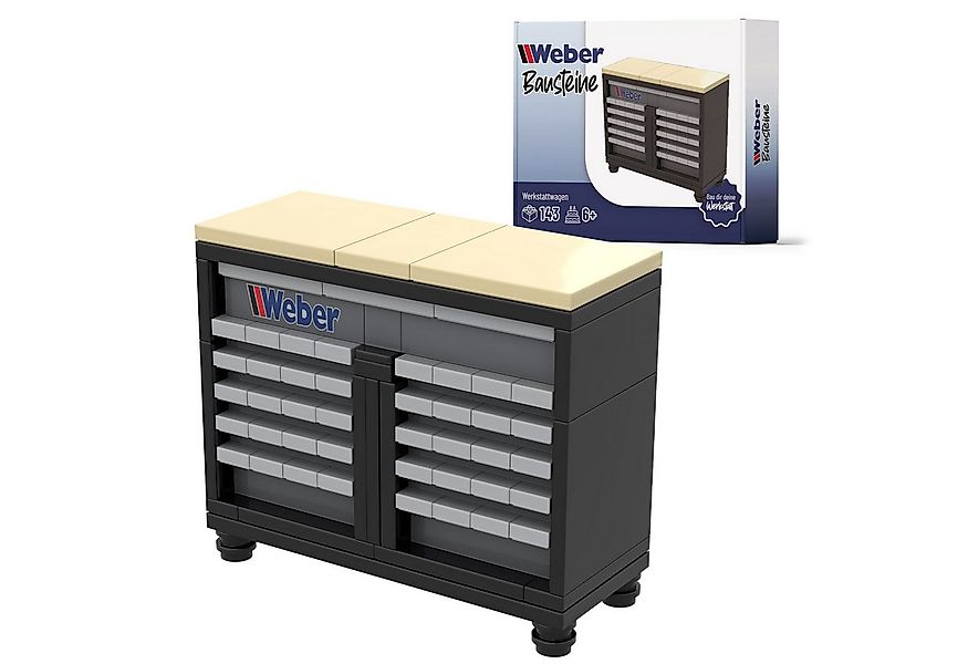 Weber GmbH Bausteine Werkstattwagen Werkstatt Garage ab 6 Spielbausteine, ( günstig online kaufen