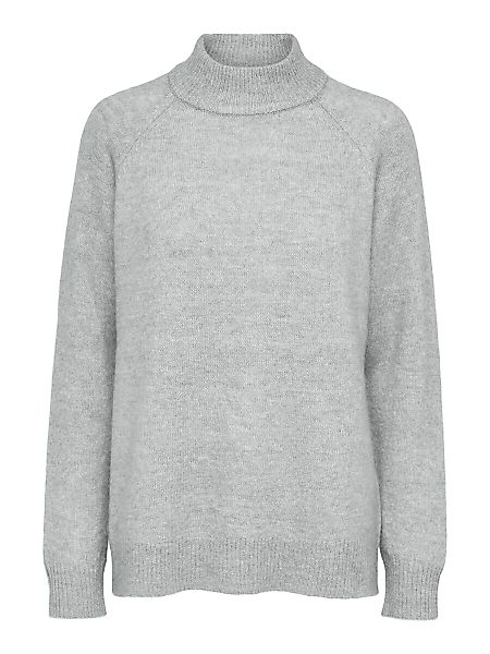 SELECTED Alpakamix Pullover Damen Grau günstig online kaufen