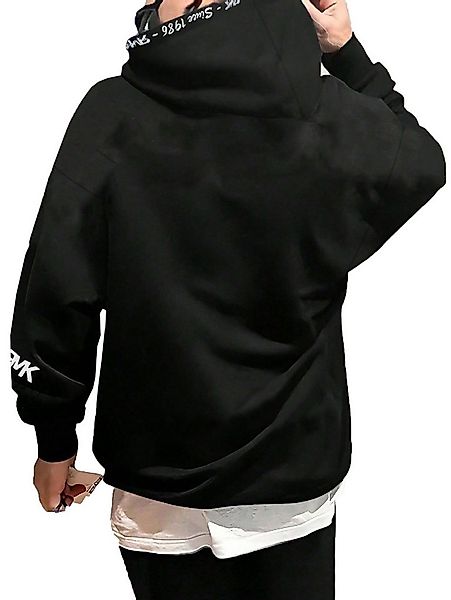 RMK Hoodie Herren Kapuzenpullover Pullover mit Kapuze Basic Longsleeve X günstig online kaufen