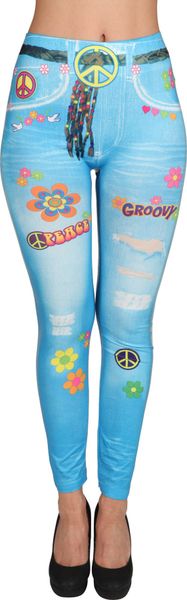 Orlob Leggings Hippie Leggings Flower Power günstig online kaufen