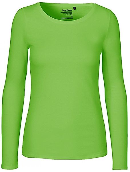 Neutral Langarmshirt Damen Long Sleeve T-Shirt günstig online kaufen