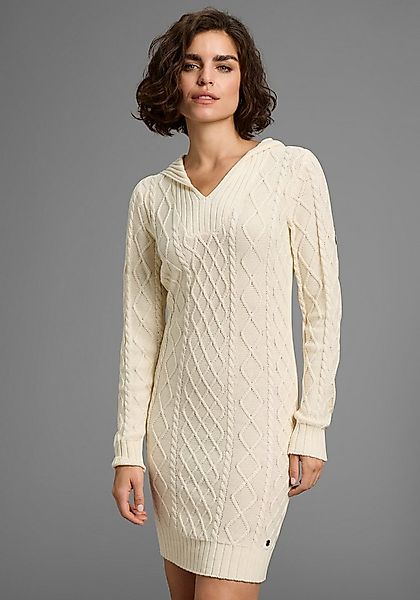 KangaROOS Strickkleid mit modischem Zopfmuster günstig online kaufen