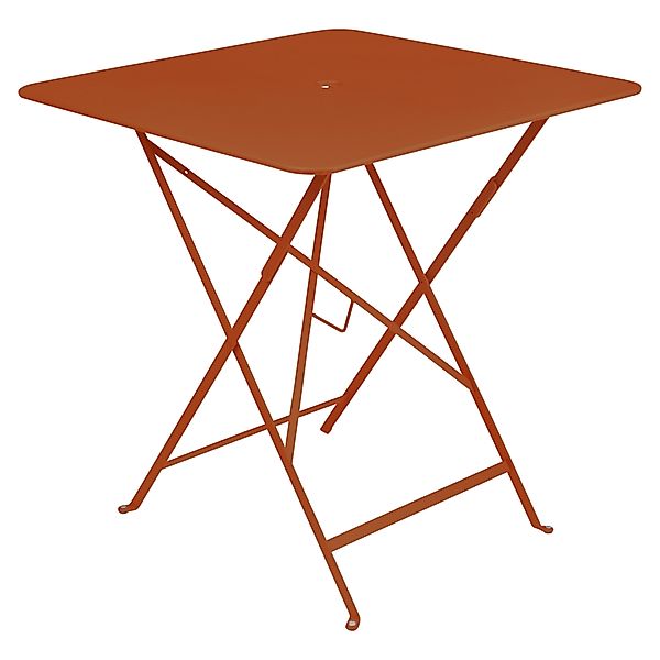 Bistro Klapptisch Rechteckig E2 Kandierte Orange 71x71 günstig online kaufen