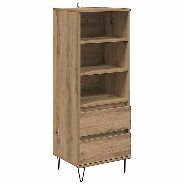 vidaXL Highboard Artisan-Eiche 40 x 36 x 110 cm Holzwerkstoff 882742 günstig online kaufen