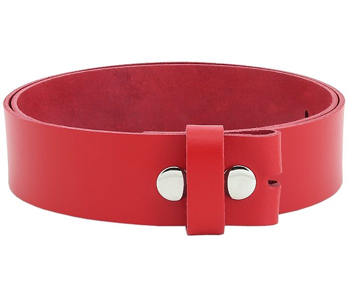 COLOGNEBELT Ledergürtel OM101-SL-Rot MADE IN GERMANY, Rot Kürzbar, 100 % Ec günstig online kaufen