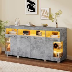 OKWISH Sideboard Seitenschrank (Beistelltisch Kommode, Anrichte, günstig online kaufen