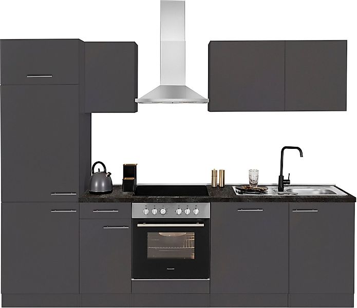 OPTIFIT Küchenzeile Malika, Breite 270 cm, mit Hanseatic-E-Geräten günstig online kaufen