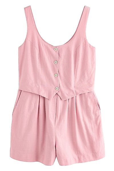Next Playsuit Ärmelloser Playsuit mit Weste günstig online kaufen