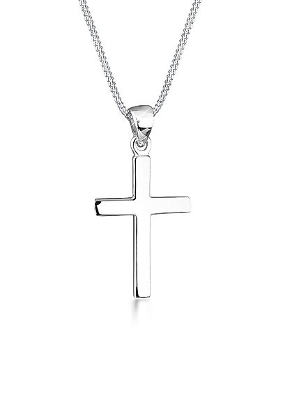 Elli Kette mit Anhänger Kreuz Symbol günstig online kaufen