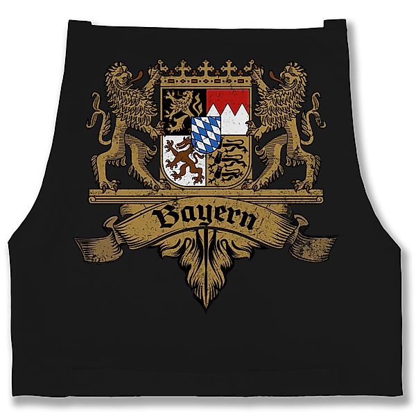 Shirtracer Kochschürze Bayern Wappen Bayernland Freistaat günstig online kaufen