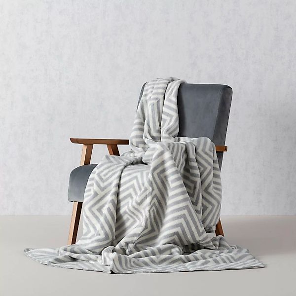 Kuscheldecke Cotton Cloud 150x200cm Cream Maze, 150 x 200 cm günstig online kaufen