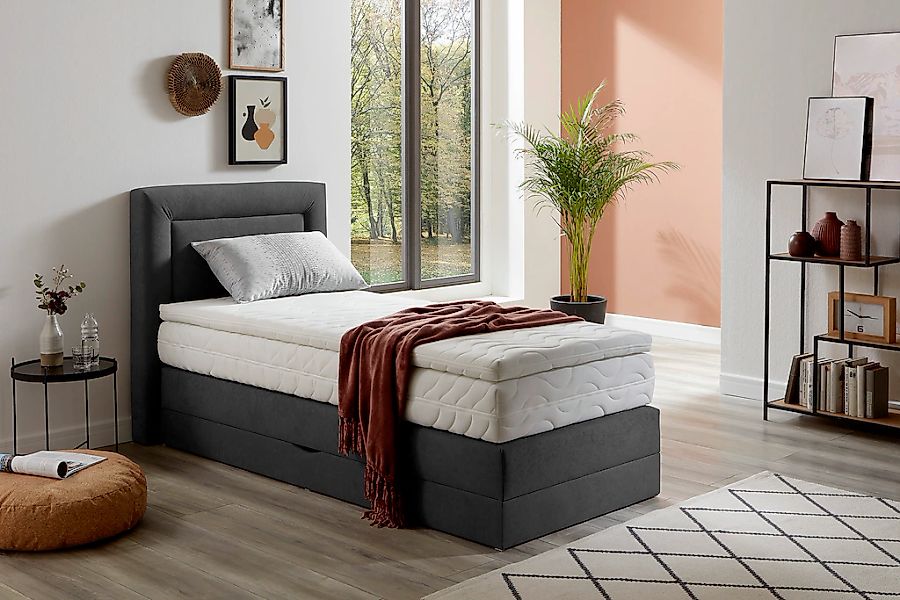 Westfalia Schlafkomfort Boxspringbett wahlweise mit Bettkasten und Topper günstig online kaufen