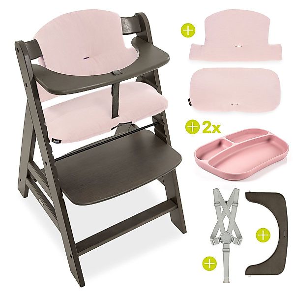 Hauck Hochstuhl Alpha Plus Select Charcoal, günstig online kaufen