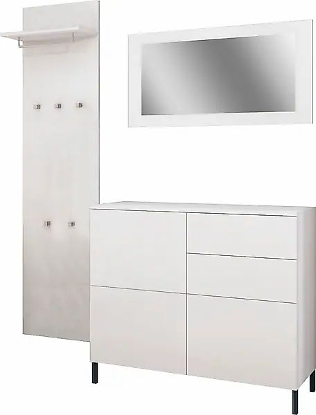 borchardt Möbel Garderoben-Set »Haama« 3 Stk. tlg. günstig online kaufen