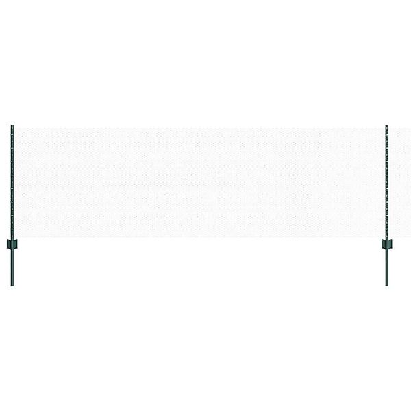 vidaXL Gartenzaun Zaun mit Pfosten Grün günstig online kaufen