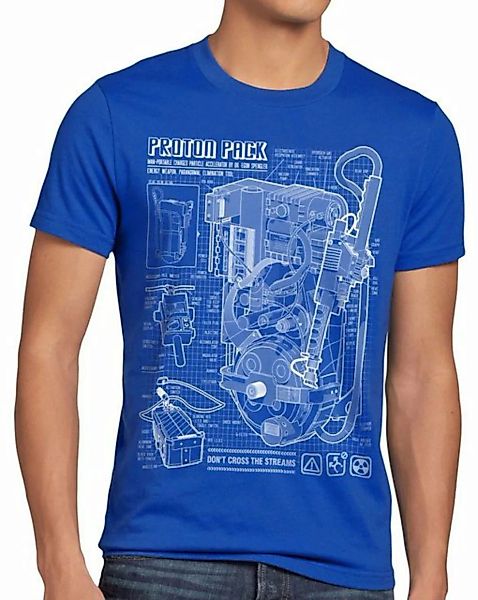 style3 Print-Shirt Herren T-Shirt Geisterjäger Protonenstrahler ghostbuster günstig online kaufen