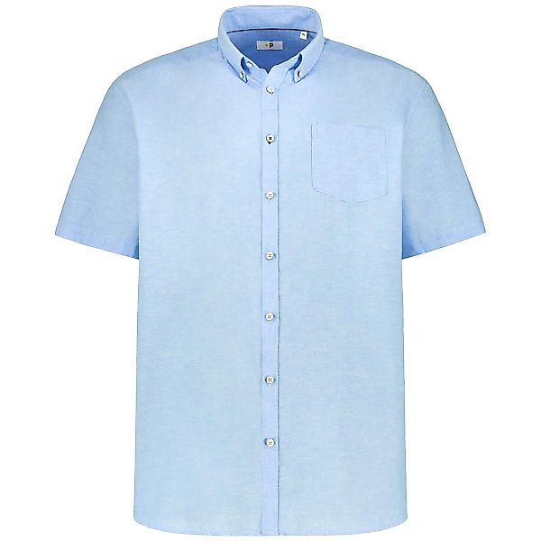 Pfundskerl Freizeithemd aus Leinen Farbe hellblau Größe: 7XL günstig online kaufen