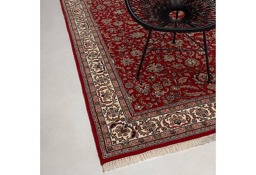 RUG N' ROLL Orientteppich Indo Isfahan, klassisch, strapazierfähig, pflegel günstig online kaufen