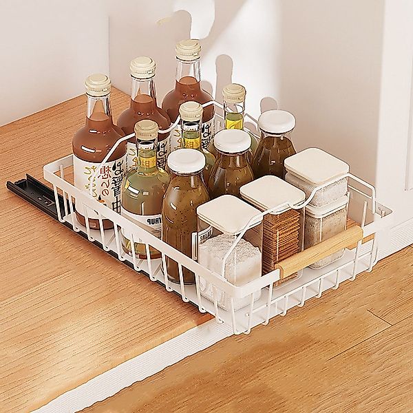GarveeMore Küchenorganizer-Set Ausziehbarer Schrank-Organisator Multifunkti günstig online kaufen