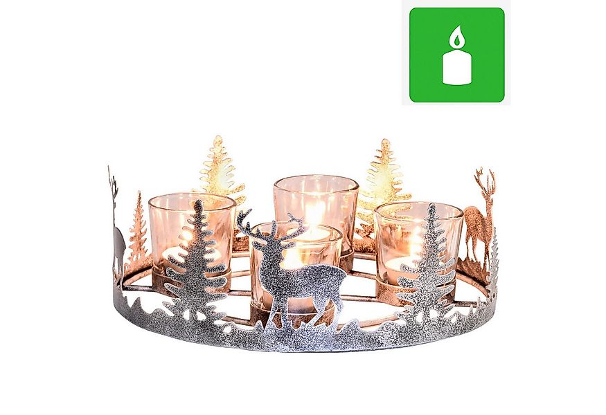 Marrakesch Orient & Mediterran Interior Adventskranz Adventskranz Weihnacht günstig online kaufen