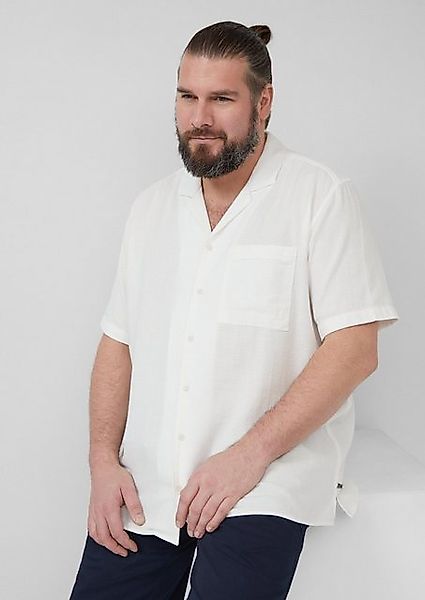 s.Oliver Kurzarmhemd Resort Fit: Kurzarmhemd aus Chambray günstig online kaufen
