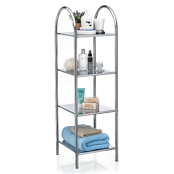 CARO-Möbel Standregal SECA, Badregal Badezimmermöbel Standregal günstig online kaufen