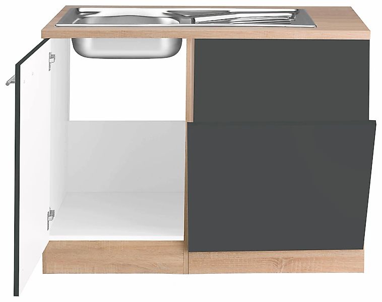 OPTIFIT Spülenschrank "Kalmar", mit Tür/Sockel für Geschirrspüler günstig online kaufen