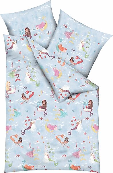 Kaeppel Kinderbettwäsche "Mermaids" 2 tlg. angenehm wärmend günstig online kaufen