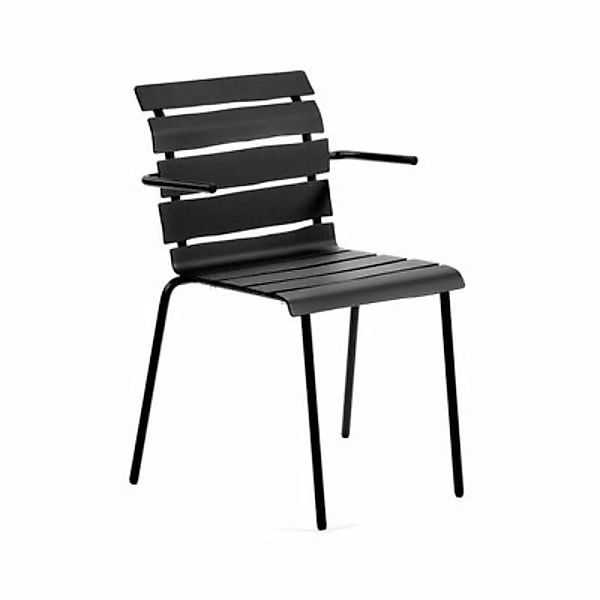 Stapelbarer Sessel Aligned metall schwarz / By Maarten Baas - Aluminium - v günstig online kaufen