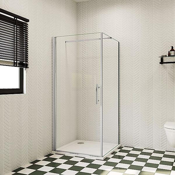 duschspa Eckdusche 6mm Nano Glas Duschkabine günstig online kaufen
