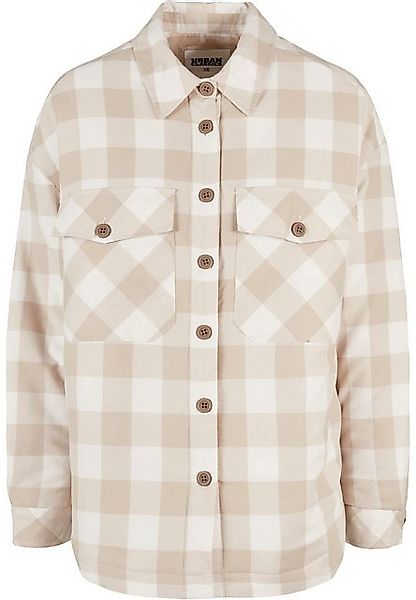 URBAN CLASSICS Allwetterjacke Urban Classics Damen Ladies Flanell Padded Ov günstig online kaufen