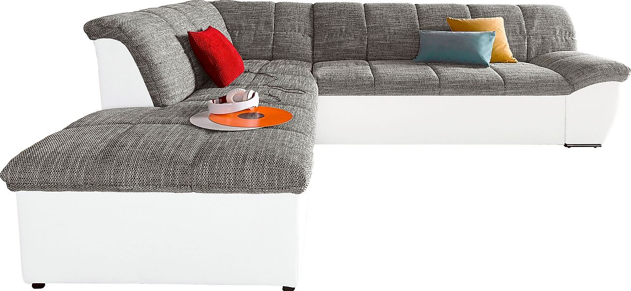 DOMO collection Ecksofa »Splash, aktuelle Sitz- und Rückensteppung, Materia günstig online kaufen