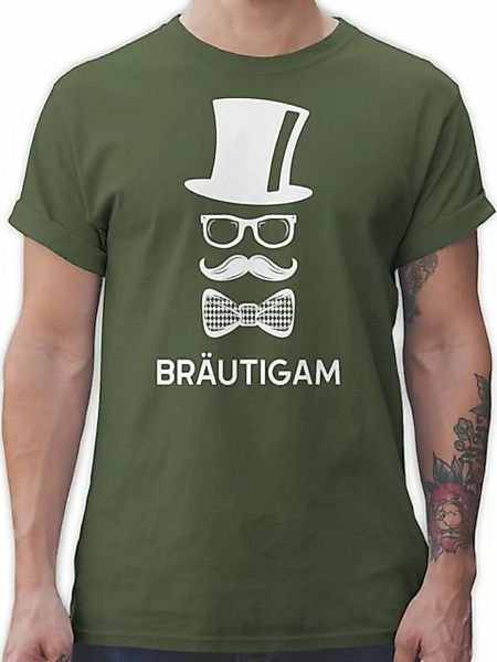 Shirtracer T-Shirt Bräutigam Gentleman JGA Männer günstig online kaufen