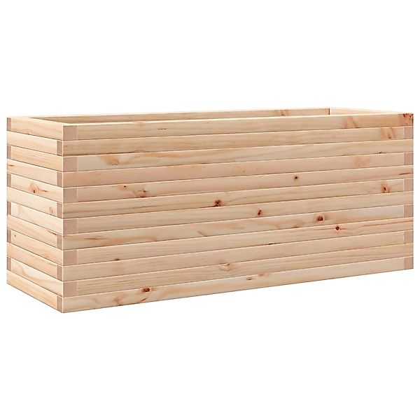 vidaXL Pflanzkübel 110x40x45,5 cm Massivholz Kiefer 847273 günstig online kaufen